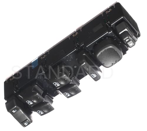 Standard Motor Products DWS-220 Power Window Switch with Fixed Pedals and w/o Auto Folding Mirrors – THIS SWITCH REQUIRES ON-VEHICLE PROGRAMMING BEFORE USE. PROFESSIONAL INSTALLATION RECOMMENDED