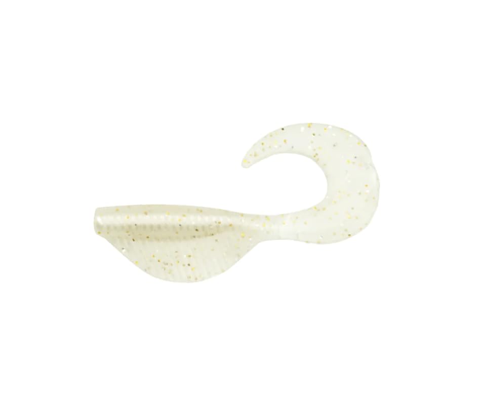 6th Sense Curly Clobber Crappie Bait – Curly Tail Soft Plastic Designed with Ty Kleeb for Bluegill & Shad Imitation