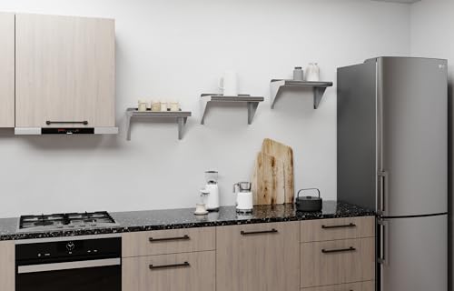 Image of AmGood 10 inch X 16 inch Stainless Steel Wall Shelf | Metal Shelving | Garage, Laundry, Storage, Utility Room | Restaurant, Commercial Kitchen | NSF