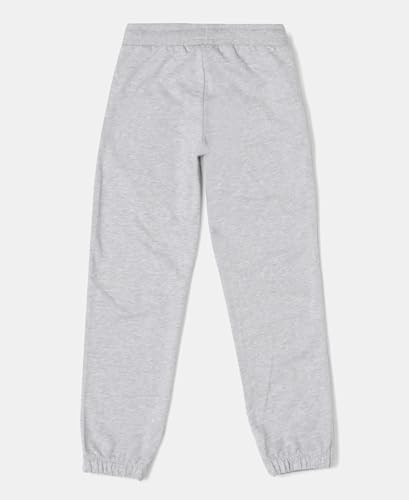Image of Jockey AG68 Girls Super Combed Cotton French Terry Graphic Printed Relaxed Fit Joggers