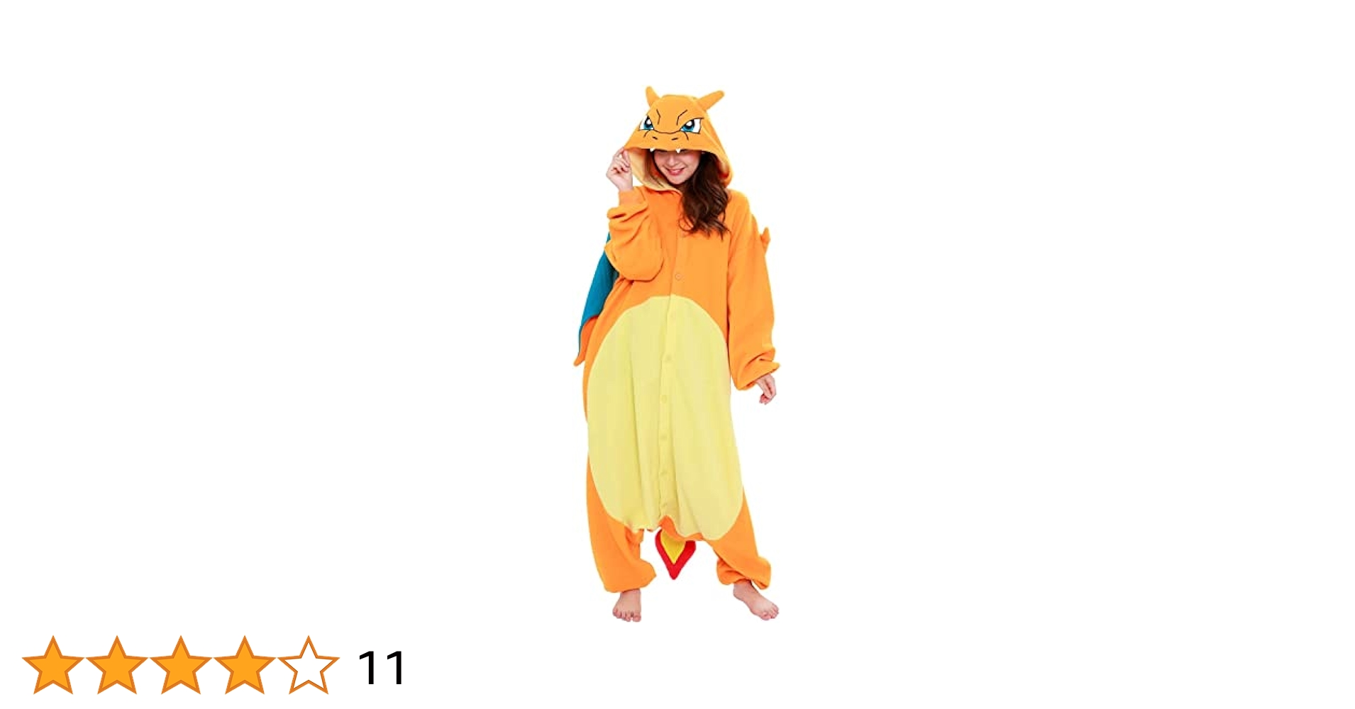リザードン 着ぐるみ ポケモン XL Amazon | [SAZAC] キャラクターフリース着ぐるみ リザードン XL