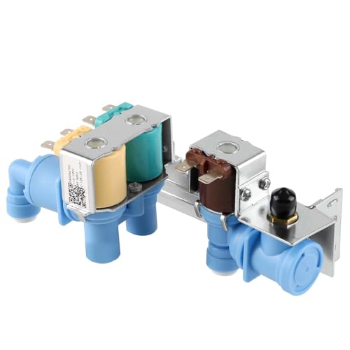 242252702 Refrigerator Water Inlet Valve for Frigidaire Kenmore Electrolux Crosley Replace 240321801 240505101 240505102 240508101 240508102 240531101 241734301 241734302 7241734301 2692163 etc.