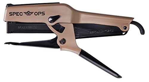 Spec Ops Tools Elite Duty Packaging Plier Stapler, 7/16 Crown, 1/4\" - 3/8\" Leg Length Staples, 3% Donated to Veterans - Thumbnail 2