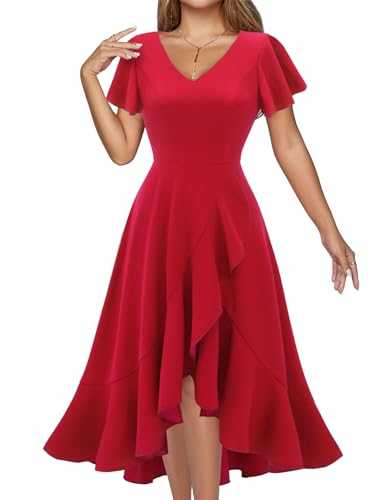 Image of DRESSTELLS Women's Cocktail Dresses 2026, Formal Fall Wedding Guest Dress