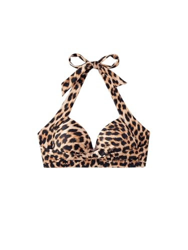 GORGLITTER Damen Push UP Bikini Top...