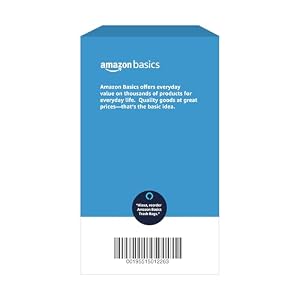 Amazon Basics Multipurpose Drawstring Trash Bags, 30 Gallon Capacity, Tear Resistant, 50 Count (Previously Solimo) — photo 5 of 5