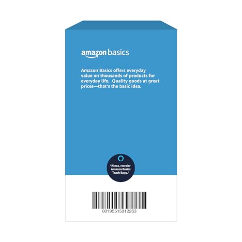 amazon basics multipurpose drawstring trash bags 30 gallon 50 count previously solimo