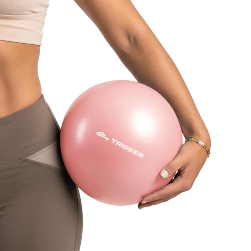 Trideer 9 Inch Pilates Ball with Inflation Straw, Small Exercise Yoga Ball - image 1
