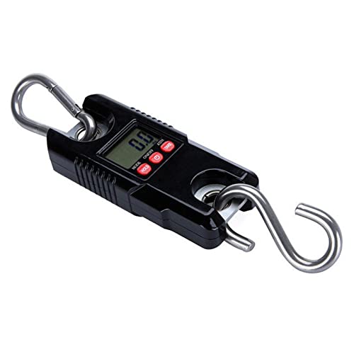 HUIXINLIANG Escala de Equipaje Digital Colgante con Gancho Grande, LCD Escala de Colgante electrónica de Pantalla Luminosa Azul, Ideal for la Vida de Compras Cover