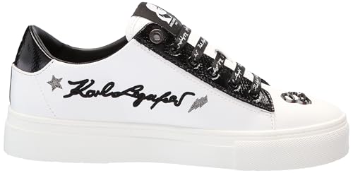 Image of Karl Lagerfeld Women's Cate Pins Lace Up Sneaker