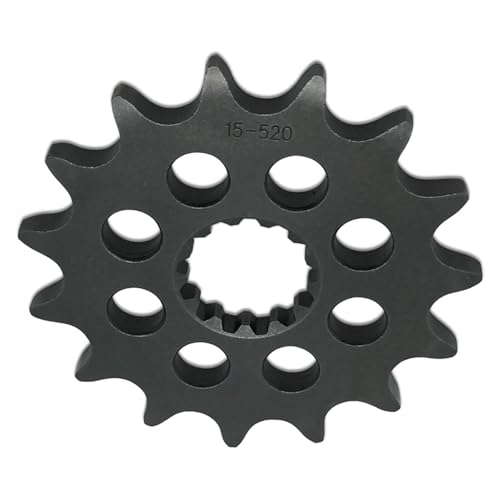 Pignon sortie boîte 15 dents pas 520 transmission moto Kawasaki 650