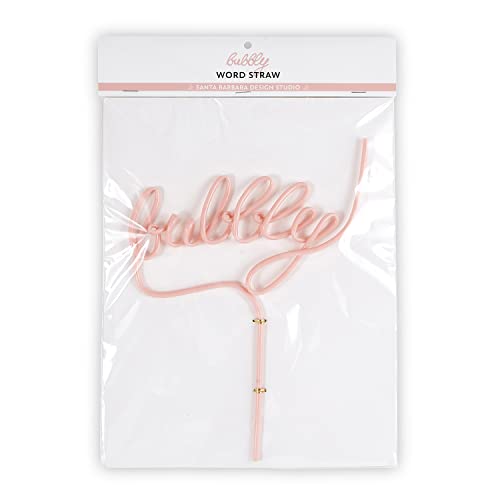 Santa Barbara Design Studio Sippin' Pretty Word Straw 8 x 10 pulg miniatura 2