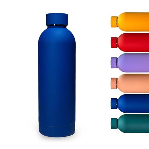 Botella Agua Acero Inoxidable 500ml - Botella Agua - Termo - Botella Termica - Botella Agua Gimnasio - Botella de Agua - Botellas de Agua Acero Inoxidable - Botella - Botellas de Agua - Termos