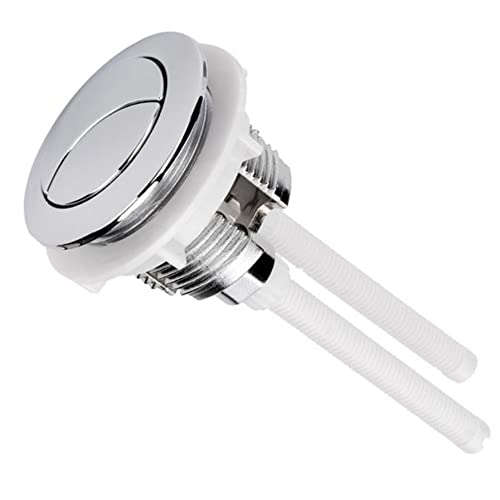 38-45mm Toilet Tank Buttons, Flush Valve Dual Push Button Replacement Adjustable Accessories for Bathroom Dual Flush Toilet