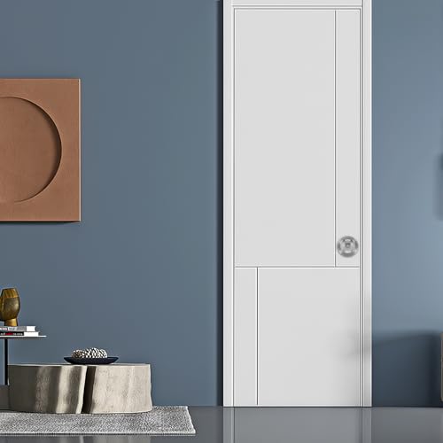 Tofficu Cerradura de Privacidad para Puerta Corredera en Níquel Satinado miniatura 4
