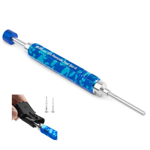 JRready DAP-T310330 Weather Pack Terminal Extractor Tool for Delphi Weatherpack Serie Contacts Automotive Electrical Connectors, Terminal Removal Tool, ID: 0.122'',OD: 0.129''