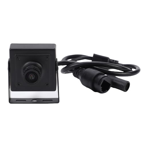 EIMSOAH Kleine IP-Kamera, 3,6-mm-Objektiv, 85-Grad-Blickwinkel, Integriertes Mikrofon, H.265, H.264 HD-Überwachungskamera für den Innenbereich, für Baby-Hundemonitor, (5MP)