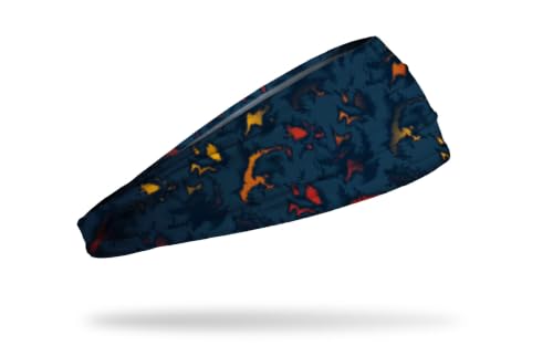 Image of JUNK Brands Big Bang Lite Animal Print Headband - Moisture-Wicking, Performance Fabric, Non-Slip, Sports Sweatband for Men & Women