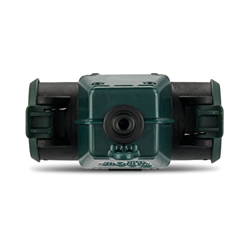 REV Schutzkontaktkupplung, dreifach Kupplung, Thermoplast, IP44, 16A, schw.-gr.