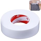 runrayay Doppelseitiges Klebeband für Kleidung, 1,5 cm x 10 m, Saumband für Hosen, ohne Nähen oder Bügeln, Saumband für Vorhänge, Jeans, Kleidung, Stoffkunst