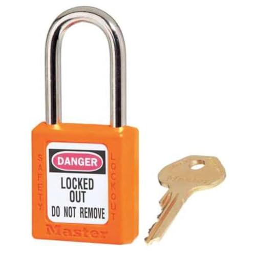 Image of Master Lock 410ORJ Grip Tight Lockout for Wide or Tall Circuit Breakers