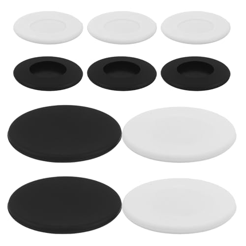 ibasenice 10pcs Stethoscope Protective Cover: Silicone Chestpiece Shield - Stethoscope Bell Protector - Hospital Accessory For Doctors Nurses