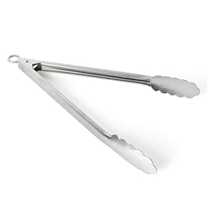 Martha Stewart Richburn 12″ Tongs – Stainless Steel