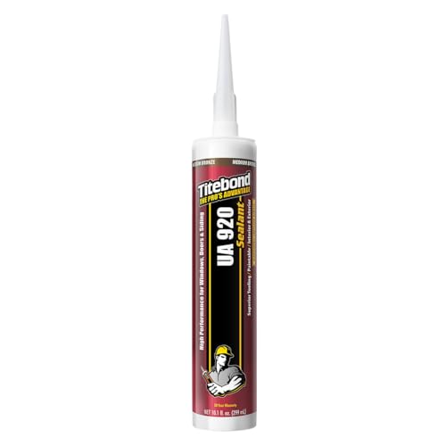 Image of Titebond UA920 Sealant, Med-Bronze, Urethane Acrylic Elastomeric Caulk, 10.1 Oz, 87021