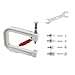 White Pearl Beads Hand Press Pearl Setting Machine Tools Beads Rivet Fixing Machine for DIY Crafts Supplies