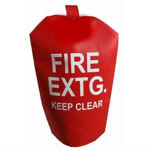 (10 Pack) - FIRE EXTINGUISHER COVERS (NO Window) for 10 to 15lb. Extinguishers, Medium 27