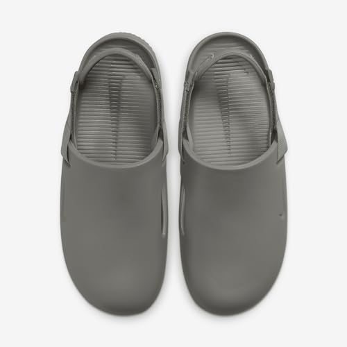 Image of Nike Calm Men's Mules (FD5130-004, Flat Pewter /Flat Pewter) Size 9