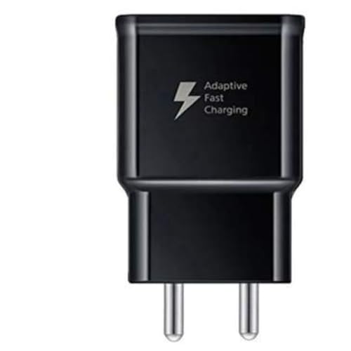 Image of Original 18W 3.0 Fast Charger with Type-C Cable Compatible with Samsung A30, A20, A40, A50, M30, M40,S8, S9,S10, S10 Plus (Black) * with 6 Months Warranty