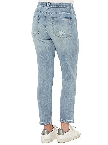 Democracy Womens Democracy Women's "Ab"Solution Vintage Skinny Jeans, Light Blue Vintage, 12 Us #TOP1