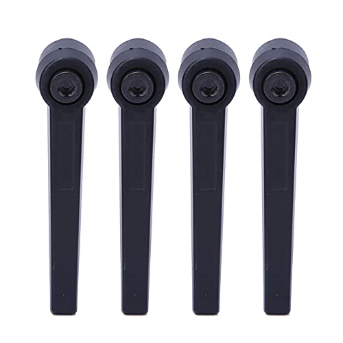 Image of Clamping Lever Handle, 4PCS Metal Machine Knobs Adjustable Fixing Handle Female Thread(M8)