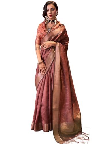 Image of SWORNOF Women's Patola silk saree for Patola festival Wedding silk with rich pallu Design sarees for women with blouse piece