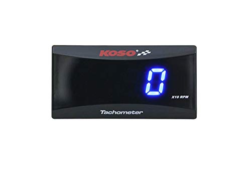 KOSO Super Slim Compact Digital Tachometer package contents