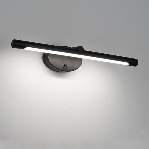 Aplique de pared de tira larga moderna con interruptor e iluminación LED 1