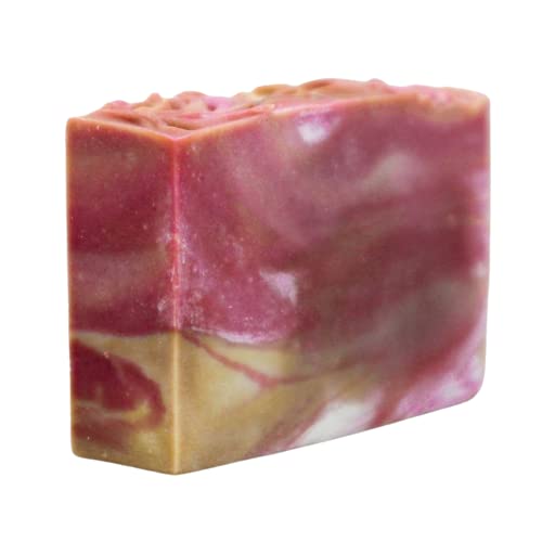Carolina Soap Works Goat Milk Soap Bar, Blackberry Vanilla Scented, (1 Pack), All-Natural, Handmade Usa, Organic, Cruelty Free, Artisanal Aloe Soap, Made For Psoriasis, Eczema, & Dry Sensitive Skin #TOP2