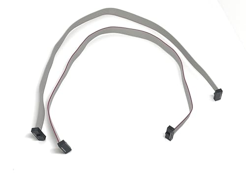 2-Pack 30cm 6 pulgadas 12P 1.27mm 12 Pin Female IDC miniatura 1
