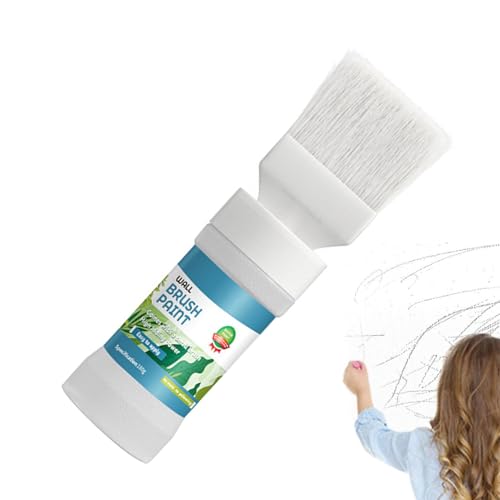Pintura Retoque-Pincel Pintura Pared Retoque-180 G Reparación Blanca Secado Rápido Con Pincel Incorporado | Herramienta Reparación Pared Bricolaje Fácil Para Rasguños, Griet