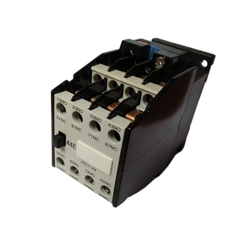 Relais contacteur CA JZC1-44 triphasé 3 pôles 4 NO 4 NC avec bobine 220V 264V sur rail DIN 35mm