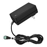MTYTOT 12v Power Supply 12Volt 2.5Amp 2500mA Power Supply 24W AC dapter 100-240V AC to DC 12V 2.5A 2A 1.5A Power Supply Adapter with 5.5x2.5mm/2.1mm Tips 4.6FT Power Cord Wall Transformer