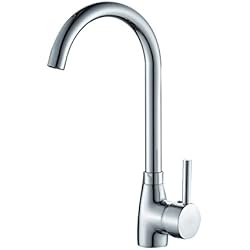 Fregadero Angular Leroy Merlin DP Grifería - Grifo de fregadero (cocina), color plateado, serie Lys