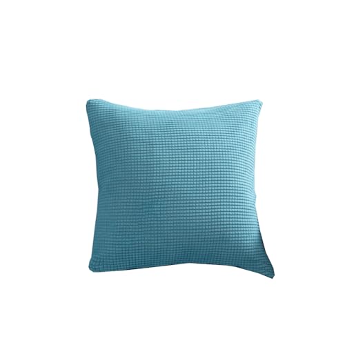 Image of Stretch Couch Slipcover High Spandex Sofa cover Loveseat Slipcover Pet Friendly Couch Protector (Blue,1piece) (Throw Pillow Cover 18