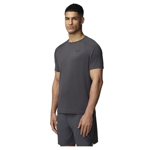 Image of Castore CMC30783 Short Sleeve T-Shirt L Grey