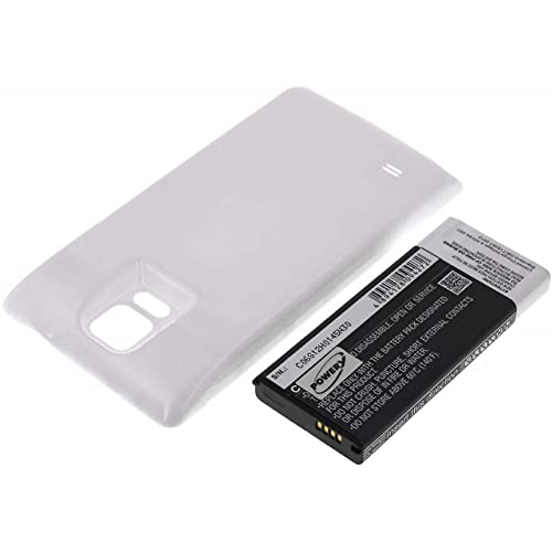 Powery Batería para Samsung Galaxy Note 4 LTE 6400mAh Blanco