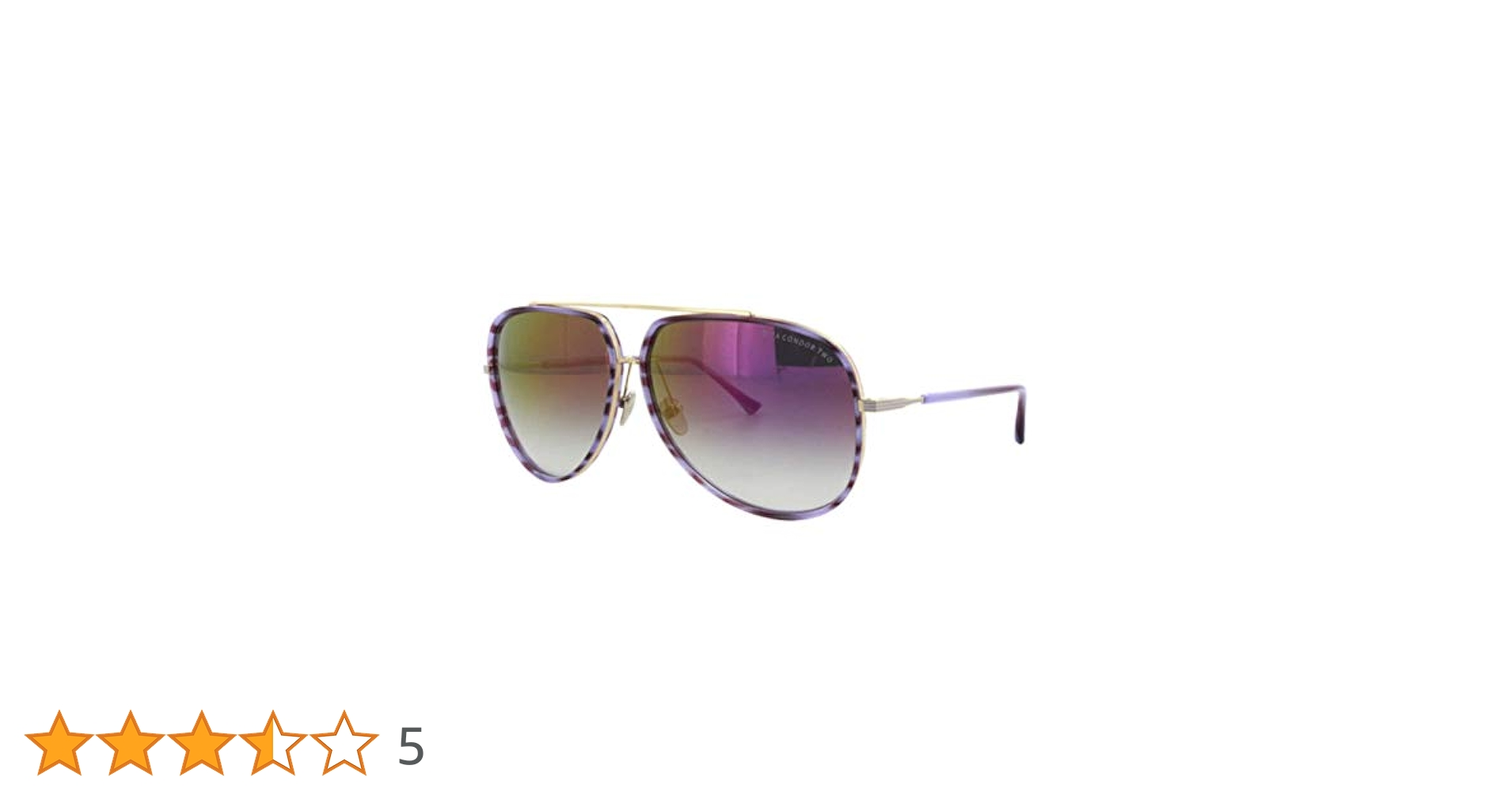 Dita Condor Two 21010-C-PUR-GLD-62 Sunglasses : Amazon.ca