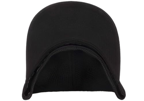 Flexfit Unisex Mesh Fitted 2-Tone Trucker Hat, Charcoal/Yellow, One Size