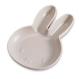 Cute Ceramic Animal Plate – Adorable rabbit-shaped ceramic dish featuring Rabbit iconic face design, perfect for daily dining or as a charming addition to your kitchenware. Versatile Small Dish – Ideal size (5.9 x 4.3 inches) for serving snacks, dess...