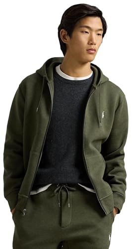 Image of POLO RALPH LAUREN mens Double-knit Full Zip Hoodie